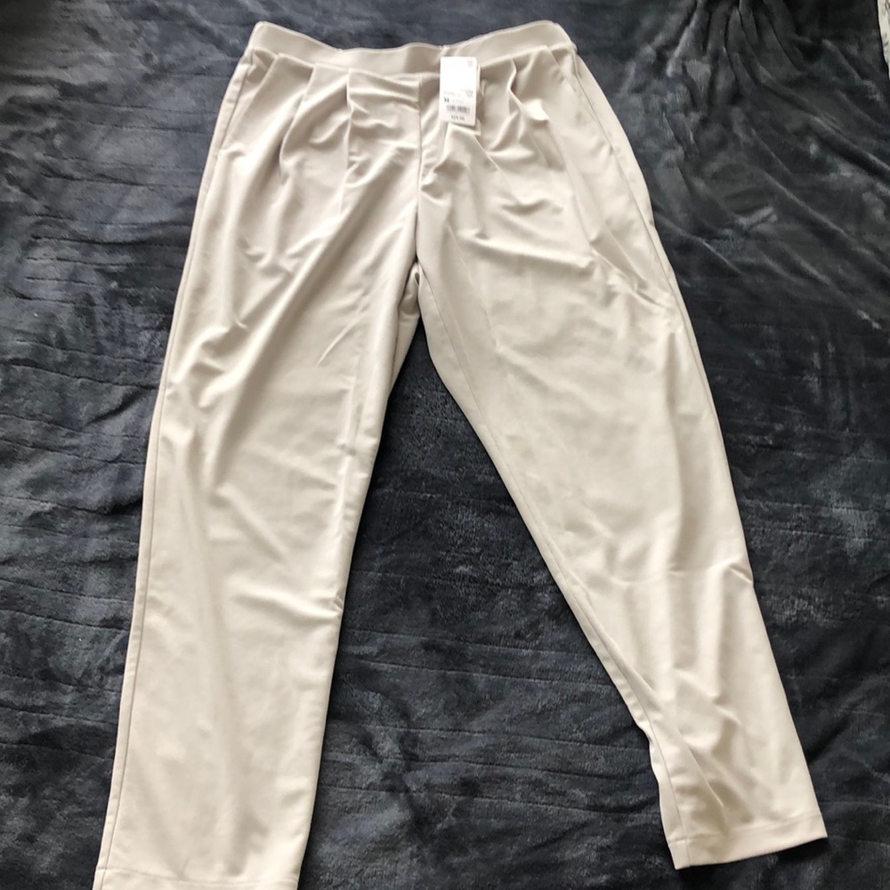 Uniqlo Women Crepe Jersey Tapered Pants
